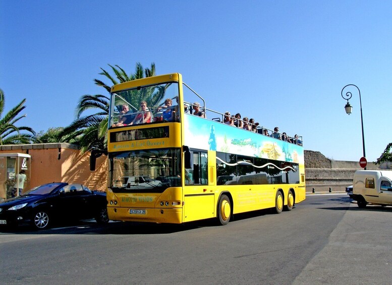 Picture 2 for Activity Ajaccio: Town Highlights and Coast Open-Top Bus Tour