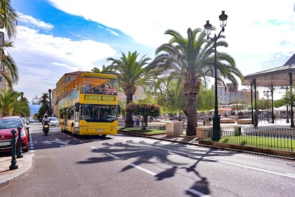 Ajaccio: Stad Hoogtepunten en Kust Open-Top Bus Tour