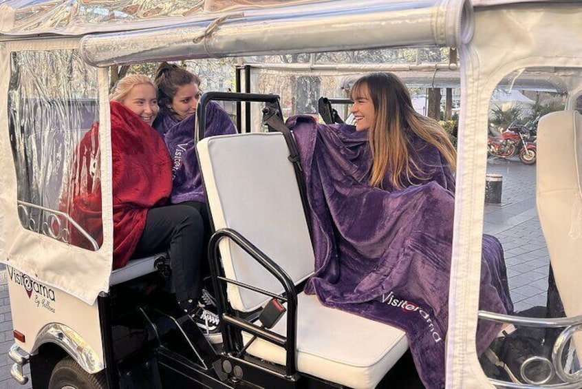 Private tour of Toulouse in an electric Tuk Tuk