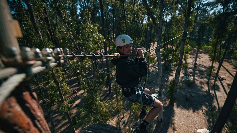 Picture 3 for Activity Busselton: Forest Adventure with Zip Lining and Rope Course