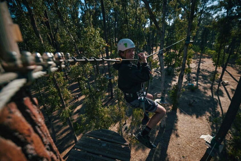 Picture 3 for Activity Busselton: Forest Adventure with Zip Lining and Rope Course