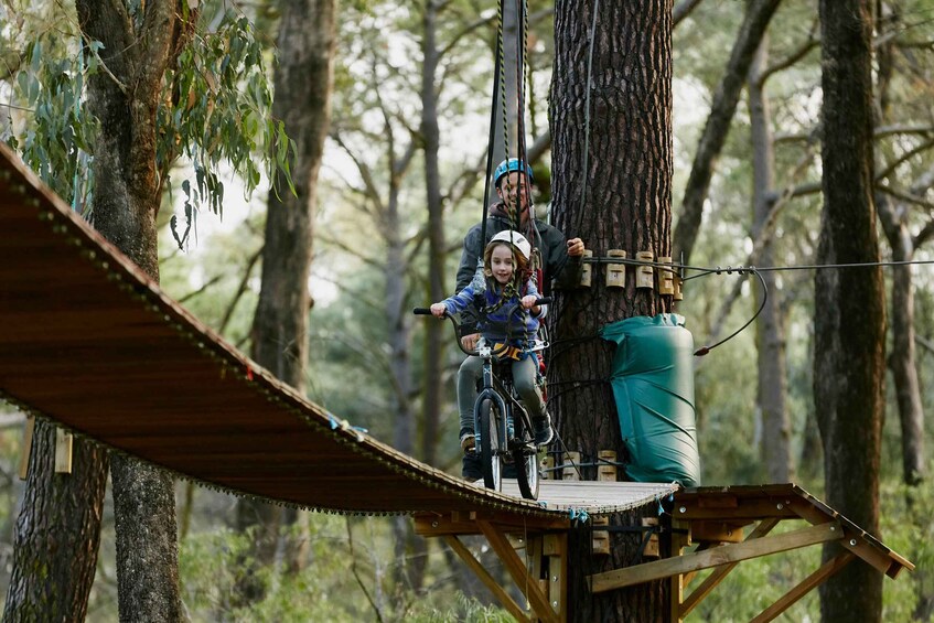 Picture 5 for Activity Busselton: Forest Adventure with Zip Lining and Rope Course