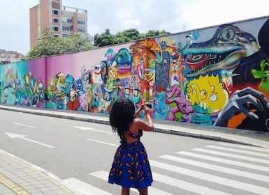 Medellín: Tour privato dell'arte di strada della Comuna 13