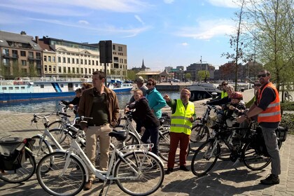 Anvers : City Highlights Tour à vélo de groupe avec un guide