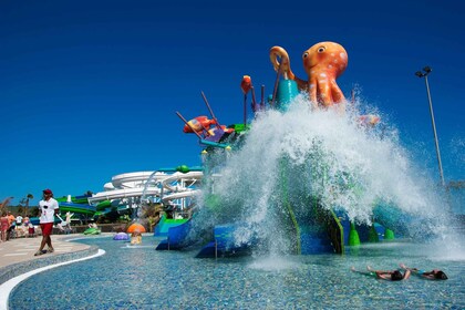 Lanzarote: entrada al parque acuático Aqualava