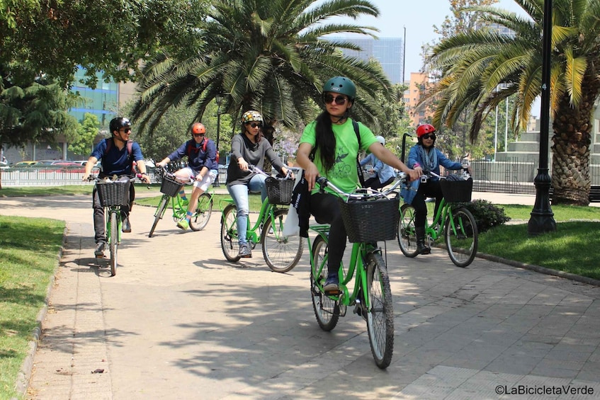 Picture 2 for Activity Santiago: Full-Day Bike Sightseeing Tour