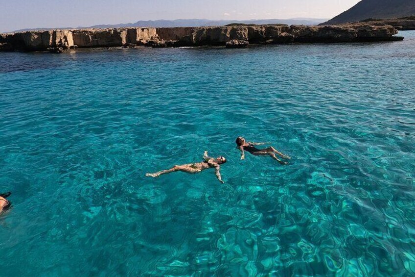 Blue Lagoon trip with slide & music departing from Latchi harbour