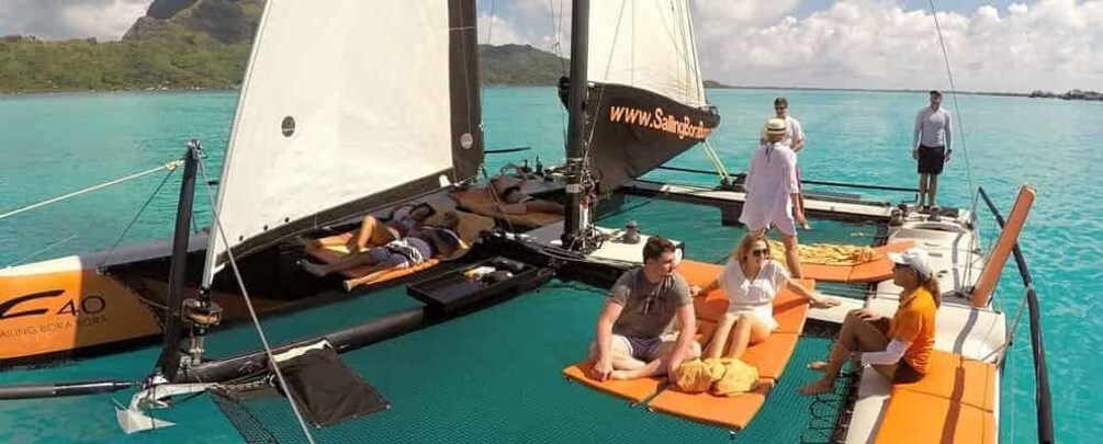 Picture 1 for Activity Bora Bora: Half Day Catamaran Sailing & Snorkelling