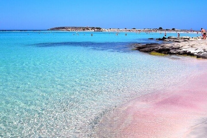  Elafonisi Beach & Agia Sofia Cave Day Tour dalla zona di CHANIA
