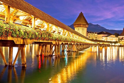 Yksityinen matka Zürichistä tutustumaan Luzernin kaupunkiin