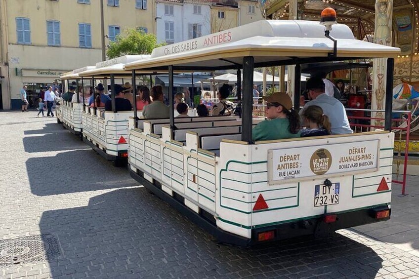 The Little Train of Antibes Juan-les-Pins