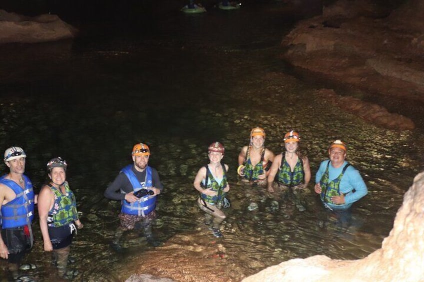 Inside the cenote