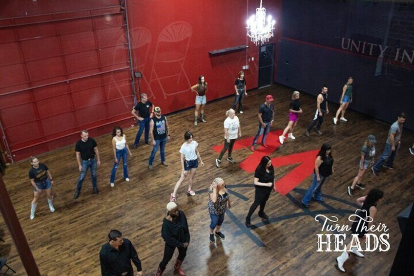 Fun Beginner Line Dance Lesson in Nashville