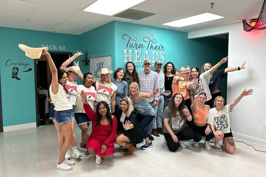 Fun Beginner Line Dance Lesson in Nashville