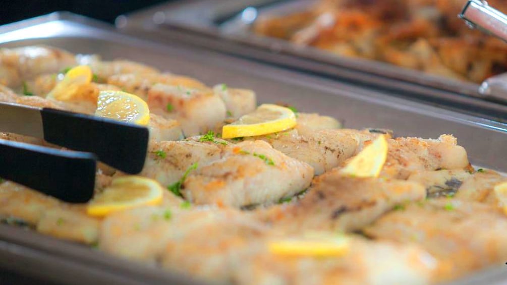 Show item 5 of 8. Steam tray of Seafood