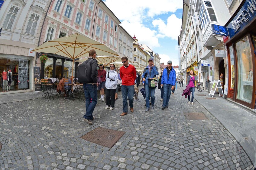 Picture 3 for Activity Ljubljana: Guided Walk & Funicular Ride to Ljubljana Castle