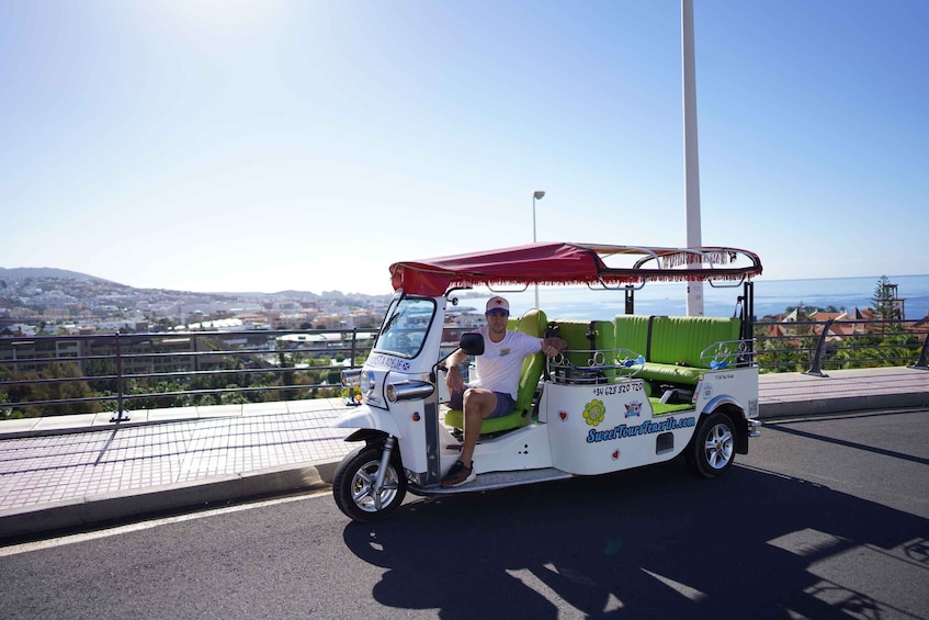 Picture 2 for Activity Costa Adeje: Views & Drinks Tuk Tuk Tour