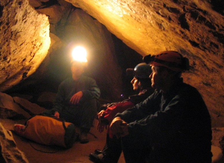 Picture 11 for Activity Budapest: Adventure Caving Tour with Guide