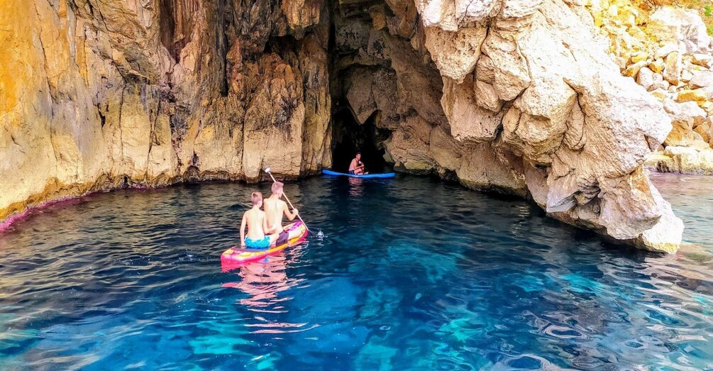 Picture 6 for Activity Ibiza: Snorkeling and SUP Paddle, Beach and Cave Cruise