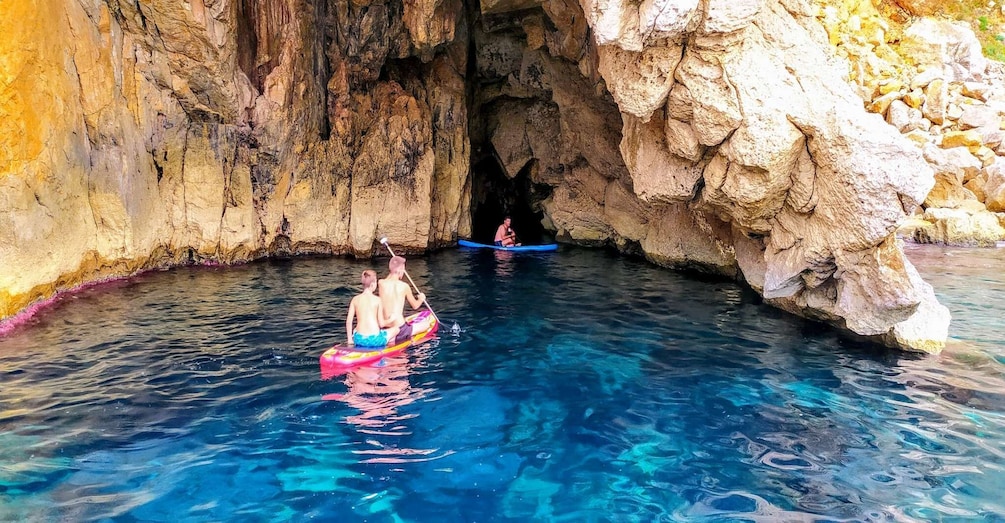 Picture 8 for Activity Ibiza: Snorkeling and SUP Paddle, Beach and Cave Boat Tour