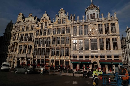 Bruxelles : Visite à pied de la gare centrale au Manneken Pis