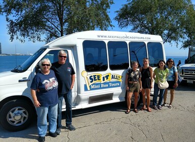 Chicago: Minibuss-tur i byen med valgfritt arkitekturcruise