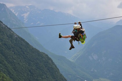 Bovec: Panoramic Zipline Tour