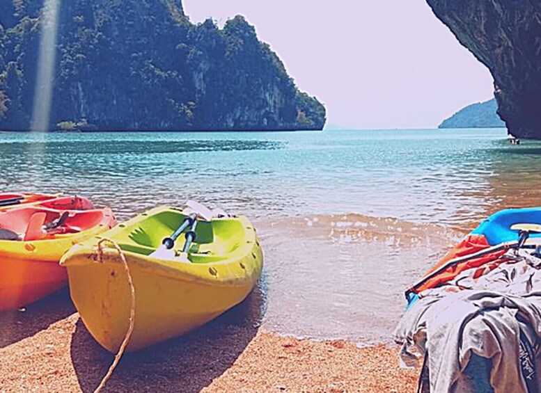 Picture 2 for Activity Ko Lanta: Full-Day Caves & Beaches Kayak Tour with Lunch