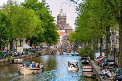 Amsterdam: stadsrondvaart met open bar