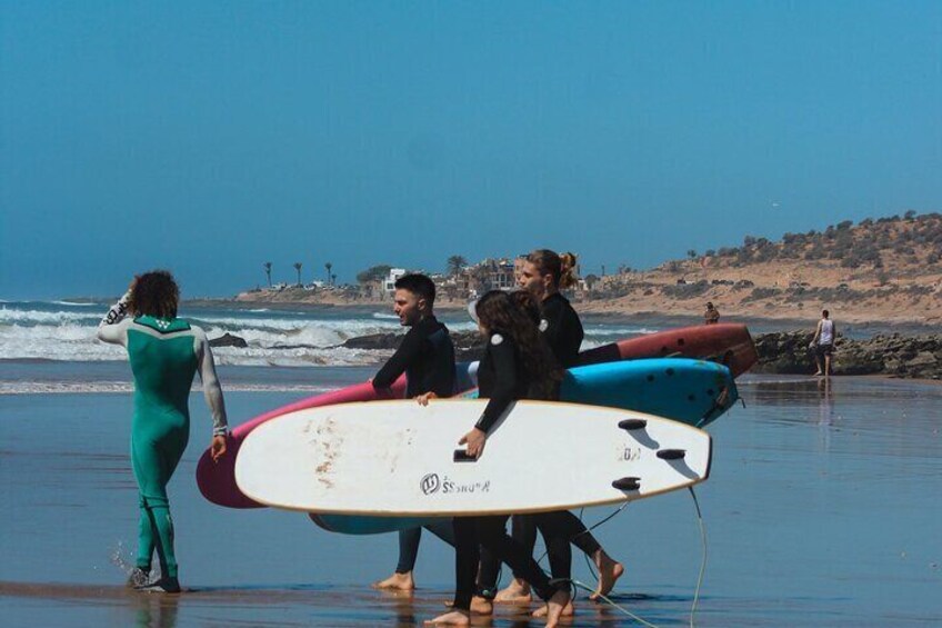 2 Hours Activity Surfing lessons in Taghazout 