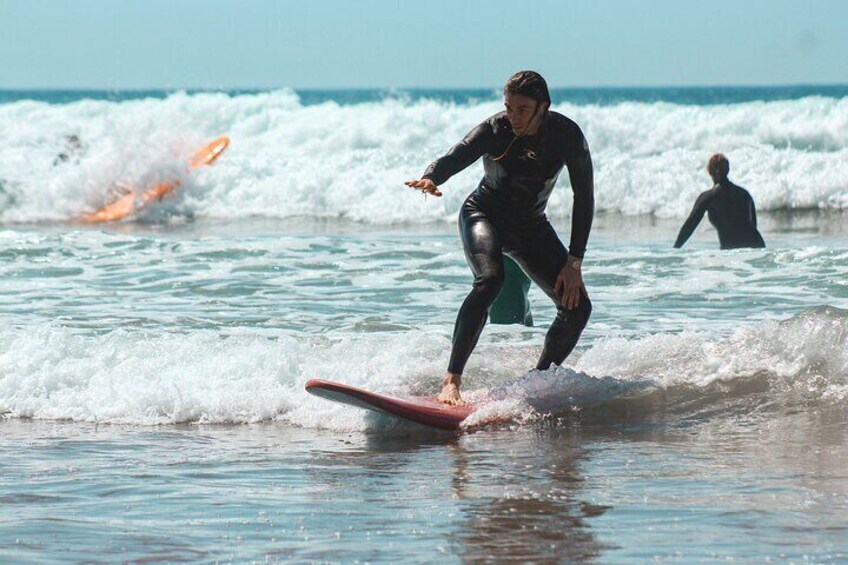 2 Hours Activity Surfing lessons in Taghazout 