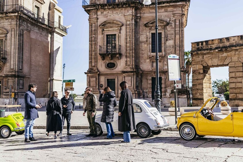 Palermo: Vintage Fiat 500 Sightseeing Tour