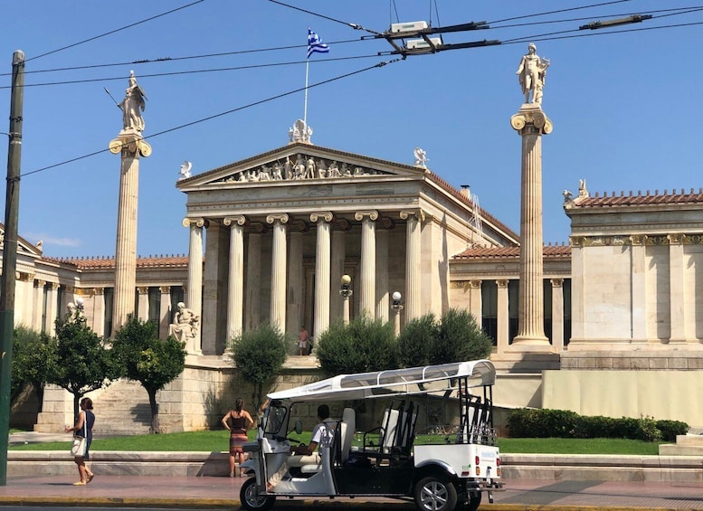 Picture 3 for Activity Athens: Private 3-Hour City Tour on Eco-Friendly Tuk Tuk