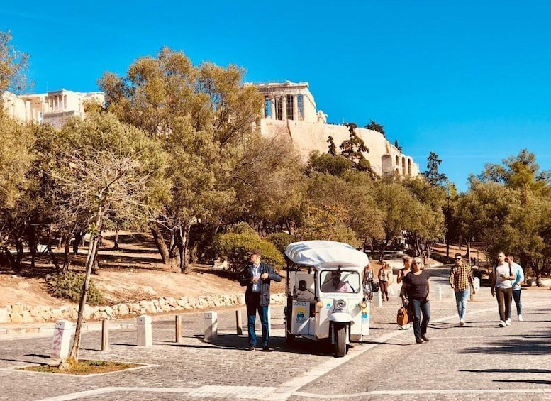 Picture 7 for Activity Athens: Private 3-Hour City Tour on Eco-Friendly Tuk Tuk