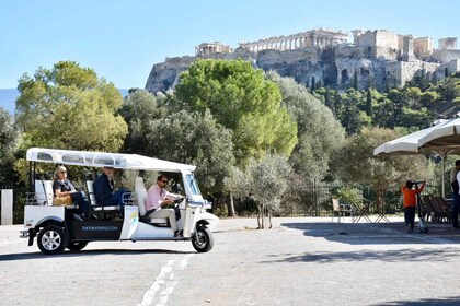 Athènes : Tour de ville privé de 3 heures en tuk tuk écologique