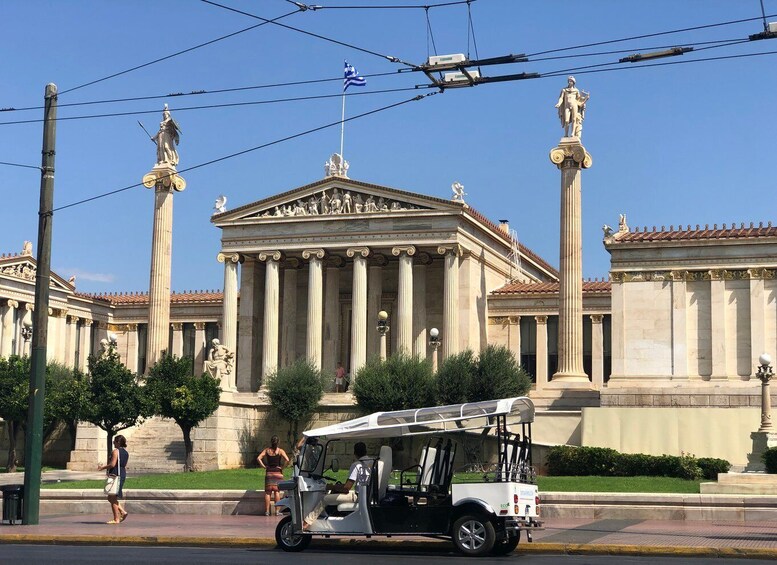 Picture 3 for Activity Athens: Private 3-Hour City Tour on Eco-Friendly Tuk Tuk