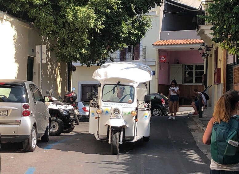 Picture 2 for Activity Athens: Private 3-Hour City Tour on Eco-Friendly Tuk Tuk