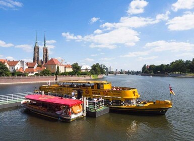 Wrocław: Long City Walk and River Cruise