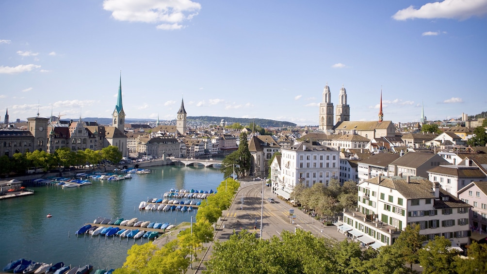 Landscape view of Zurich