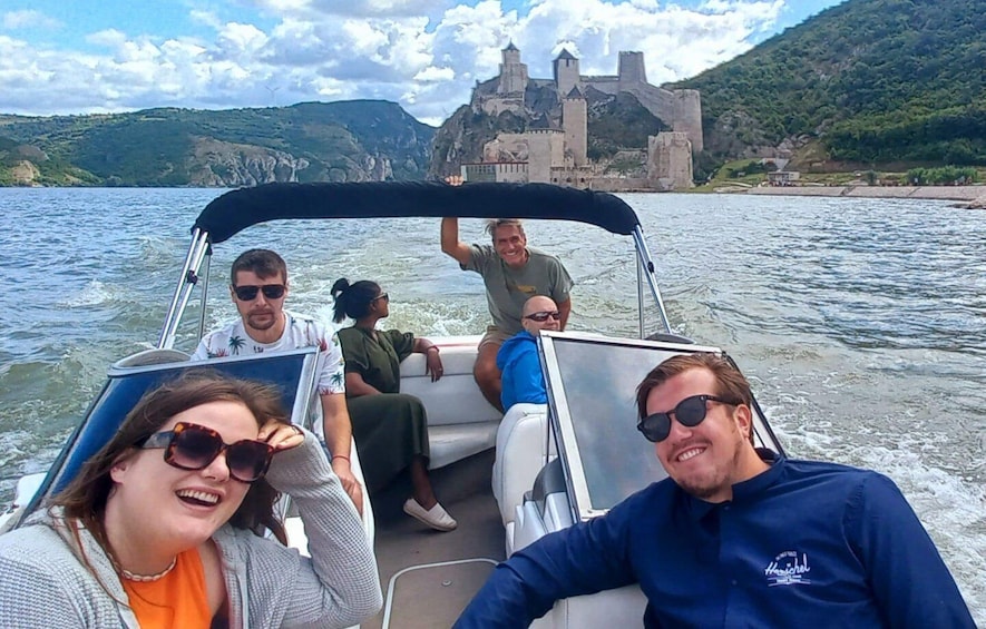 Picture 1 for Activity Belgrade: Golubac Fortress, Iron Gate, and Speed Boat Tour