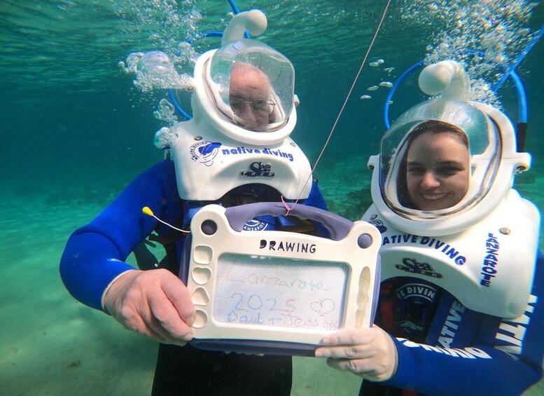 Picture 9 for Activity Costa Teguise : Underwater Sea Trek Experience