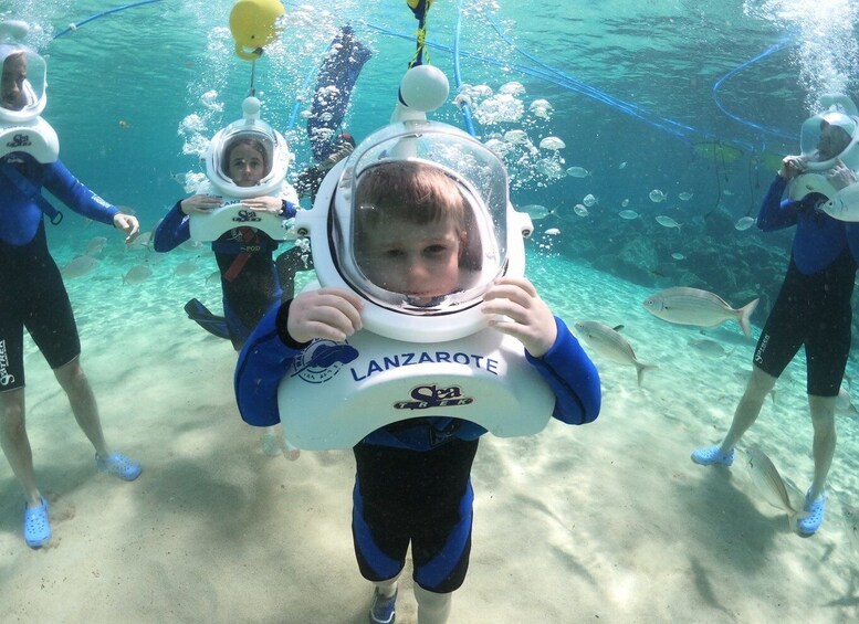 Picture 3 for Activity Costa Teguise : Underwater Sea Trek Experience