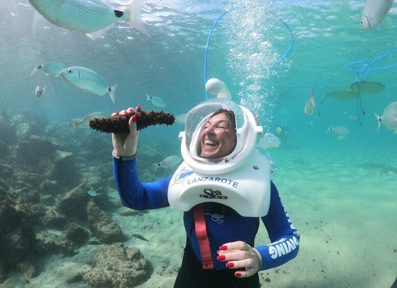 Picture 1 for Activity Costa Teguise : Underwater Sea Trek Experience