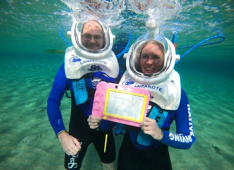 Picture 6 for Activity Costa Teguise : Underwater Sea Trek Experience