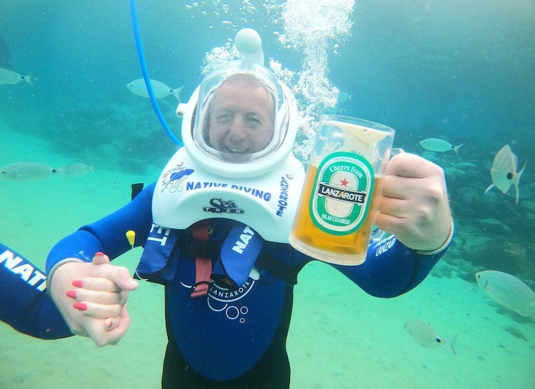 Picture 3 for Activity Costa Teguise : Underwater Sea Trek Experience