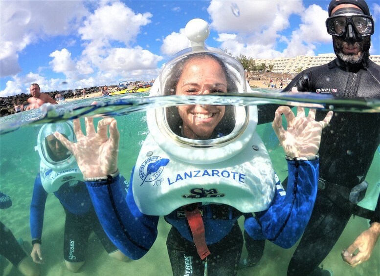 Picture 2 for Activity Costa Teguise : Underwater Sea Trek Experience