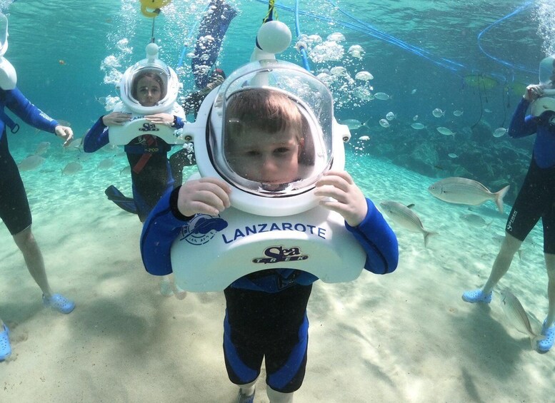 Picture 3 for Activity Costa Teguise : Underwater Sea Trek Experience