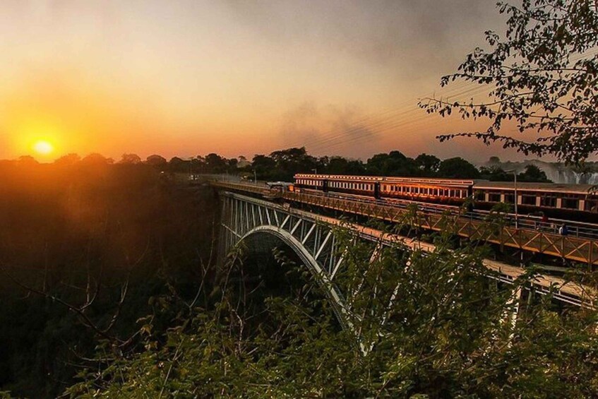 Picture 1 for Activity Victoria Falls: Steam Train Ride with Dinner