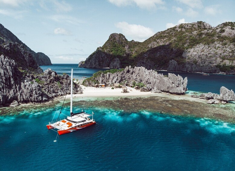 Picture 1 for Activity El Nido: Full-Day Premium Island Hopping Catamaran Cruise