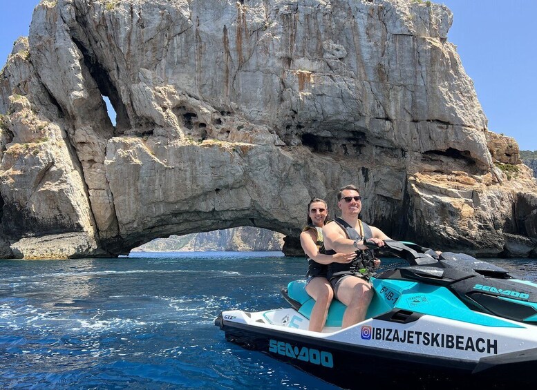 JET SKI TOUR to Margarita Island From San Antoni IBIZA